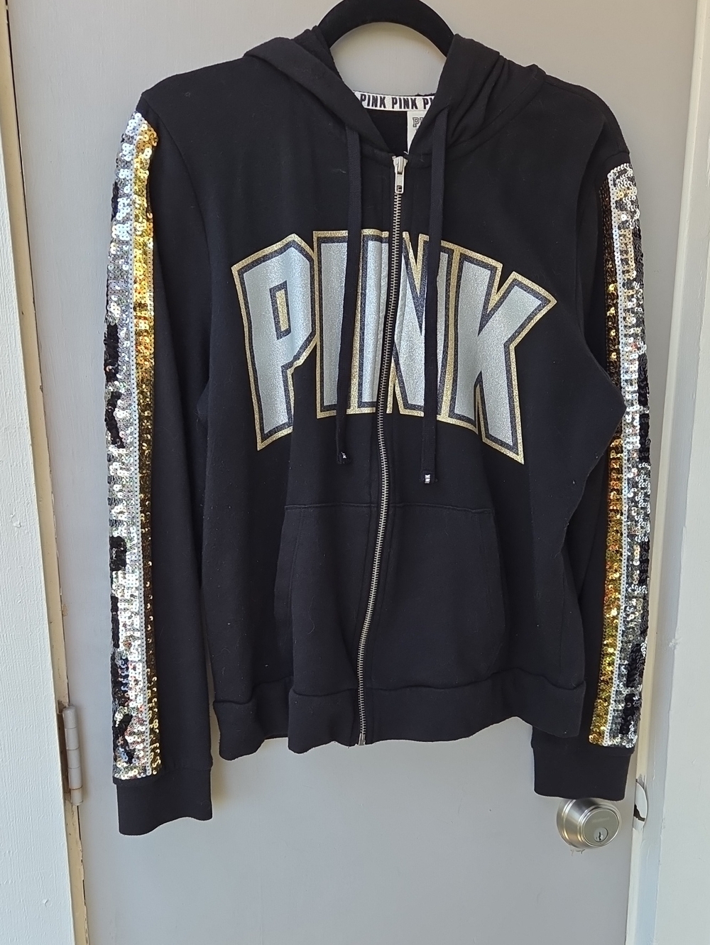 Victoria's Secret PINK          Black Hoodie